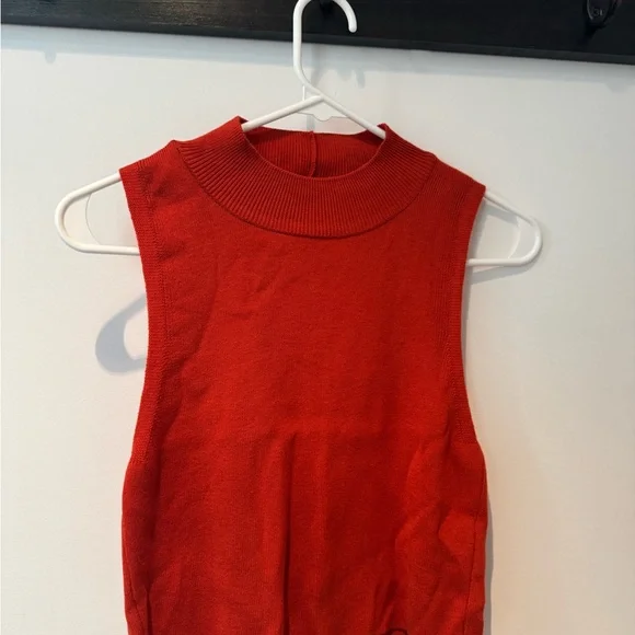 Primark Bold Red Sleeveless Tank Top - Picture 2 of 3